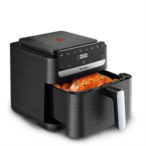 FRITADEIRA MOULINEX EASY FRY NEW MAEGA PRETA - EZ8618F0