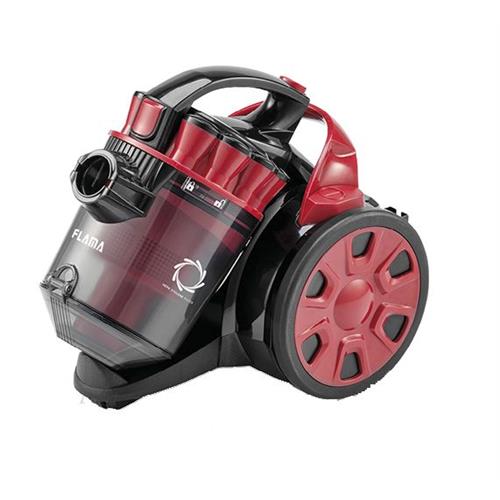 ASPIRADOR SEM SACO FLAMA 1684FL  (  700 W - Vermelho  - Tecnologia ciclónica - Tubo telescópico ...  ) 