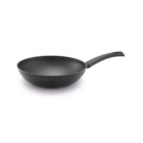 WOK GOCOOK FLAMA 227WK28FL  (  28 cm - Preto  - Corpo em alumínio extra forte e revestiment...  ) 