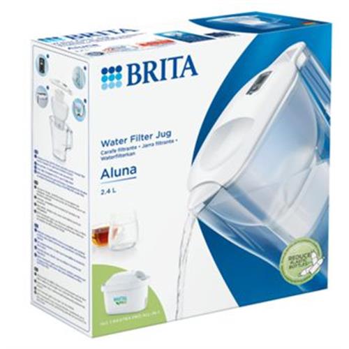 JARRO PURIFICADOR ÁGUA BRITA 1051116  (  2,4 Litros - Branco  - Com tampa do bico que protege a tua á...  ) 
