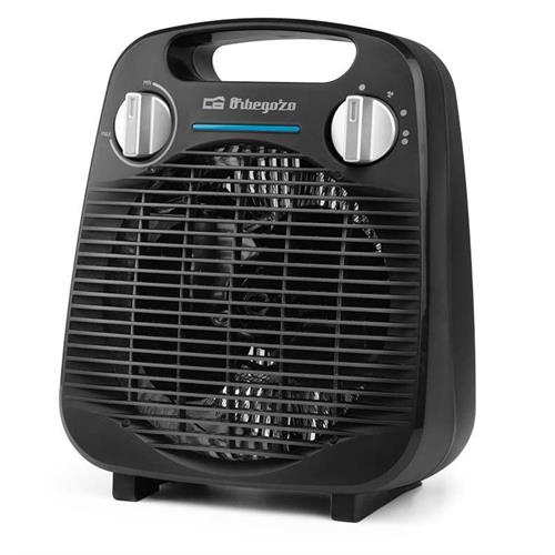 AQUECEDOR TERMOVENTILADOR ORBEGOZO FH5141  (  2000 W - 3 T - Preto   ) 