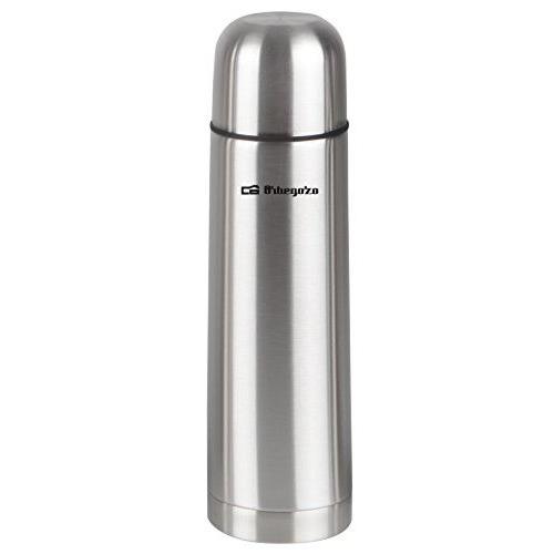 TERMO PARA LÍQUIDOS ORBEGOZO TRL10060  (  1 Litros - Aço inoxidável  - Tampa com botão doseador - Cons...  ) 