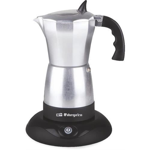 CAFETEIRA ORBEGOZO KFE660  (  480 W - 3 a 6 Chávenas - Silver / Preto   ) 