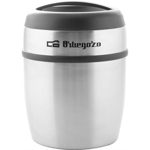 TERMO PARA SÓLIDOS E LÍQUIDOS ORBEGOZO TRSL1500  (  1,5 Litros - Aço inoxidável  - Pega de transporte - Junta de silicone - Fácil de transportar   ) 