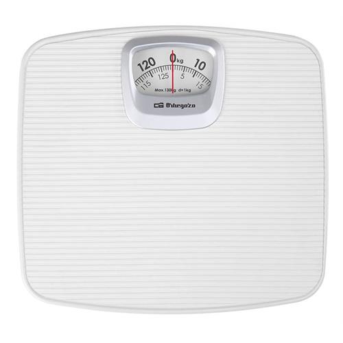 BALANÇA DE CASA DE BANHO ORBEGOZO PB 2011  (  130 Kg - 1 kg  - Mecânica   ) 