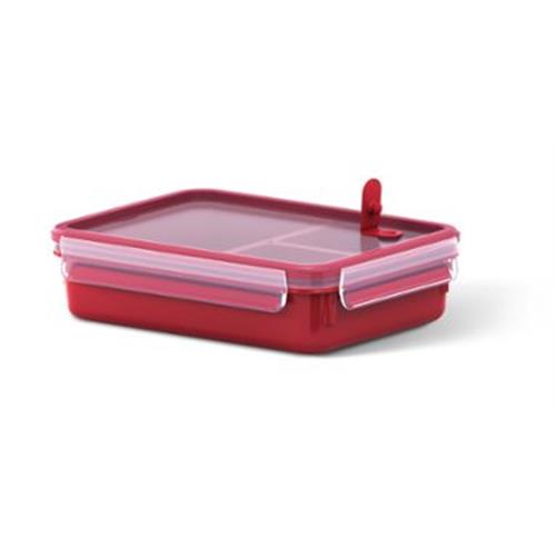 CAIXA HERMÉTICA TEFAL K3102412  (  1,2 Litros - Vermelho  - Sistema de abertura / fecho: Clip&C...  ) 