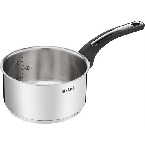 CAÇAROLA TEFAL E3012904  (  18 cm - Revestimento interior Titanium 3x antiaderente  - Aço inoxidável   ) 