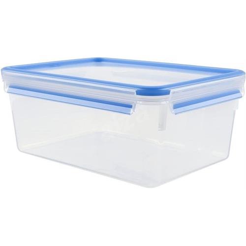 CAIXA HERMÉTICA TEFAL K3022012  (  3,7 Litros - Plástico / Azul  - Sistema de fecho Clip & Clos...  ) 