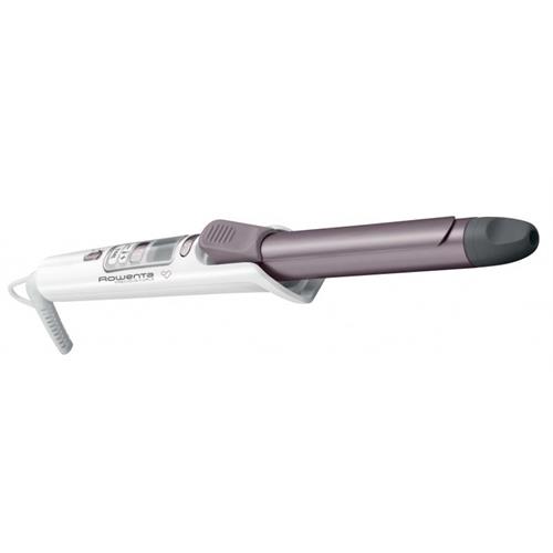 MODELADOR DE CABELO ROWENTA CF3460F0  (  Branco  - Revestimento Cashmere Keratin - Termostato digital...  ) 