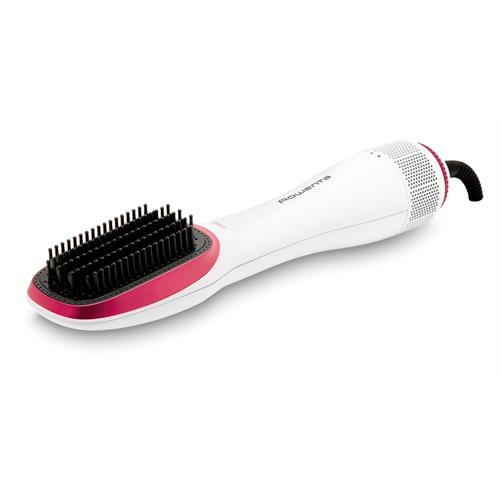 ESCOVA ALISADORA ROWENTA CF6220F0  (  3 T - Branco / Rosa  - Funções: secar e alisar - Revestiment...  ) 