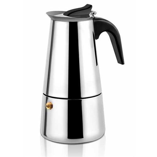 CAFETEIRA HAEGER SSMOKAPOT10  (  10 Chávenas - Inox  - Adequado para uso em todos os elemento...  ) 