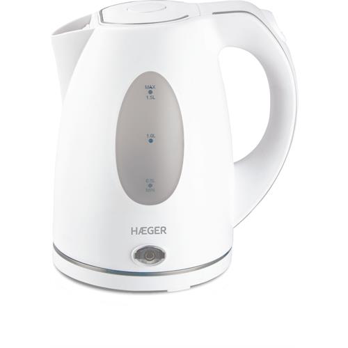 JARRO ELÉTRICO HAEGER LONDON  (  2200 W - 1,5 Litros - Branco   ) 