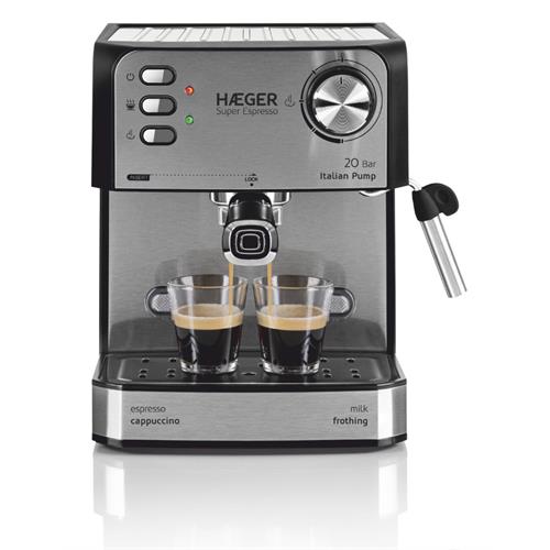 MÁQUINA DE CAFÉ EXPRESSO HAEGER CM-85B.011A  (  850 W - 20 Bares - 1,6 L   ) 