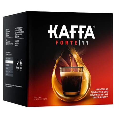 CÁPSULAS DE CAFÉ KAFFA FORTE  (  96 Cápsulas  - O lote Castanho tem um corpo e carácter inten...  ) 