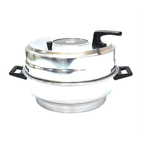 FORNO PATUSCA SL2 2  (  Silver  - Tampa com vidro temperado - Diâmetro: 32,5 cm  - 2 formas - 1 grelha - Cabo de ligação   ) 