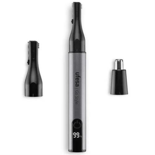 APARADOR NASAL UFESA  GOSTYLE  (  Pilha  - Silver  - 5 V - Lâminas de inox - Corte higiénico s...  ) 
