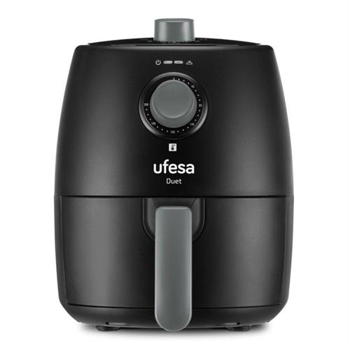 FRITADEIRA SEM ÓLEO UFESA DUET  (  1200 W - 2 Litros - Preto   ) 
