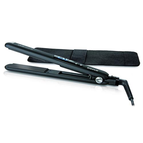 ALISADOR DE CABELO TAURUS SLIM LOOK KERATIN PRO  (  30 W - Preto  - Placas flutuantes extra largas de nano cerâm...  ) 