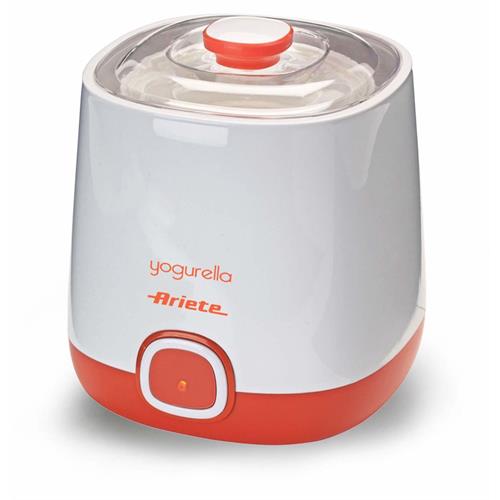 IOGURTEIRA ARIETE 621/1  (  20 W - Branco / Laranja  - Tempo de preparação 12 horas - Cesta filtrante para iogurte grego   ) 