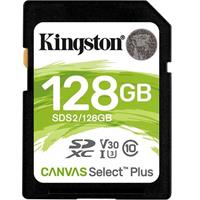 CARTÃO DE MEMÓRIA KINGSTON SDS2/128GB  (  128 GB  - 85 MB (máx.) - 100 MB (máx.)  )