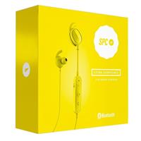 AURICULARES DESPORTIVOS BLUETOOTH SPC STORK AMARELO  (  Amarelo  - Bluetooth - Microfone - Mãos livres - Almofadas d...  )