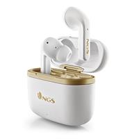 AURICULARES BLUETOOTH NGS ARTICA TROPHY BRANCO  (  Branco  - Bluetooth 5.1 - Redução ativa do ruído - Microfone...  )