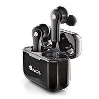 AURICULARES BLUETOOTH NGS ARTICA BLOOM PRETO  (  Preto  - Tecnologia True Wireless - Bluetooth 5.1 - Microfon...  )