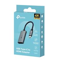 ADAPTADOR TP-LINK USB TYPE-C to HDMI UA520C  (  HDMI / USB-C  - Silver  - HDMI até 4K@60Hz - Compatível com ...  )