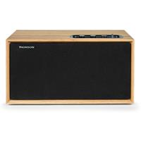 COLUNA THOMSON WS502  (  100 W - Bluetooth - RCA - USB - AUX-IN  - Castanho   )