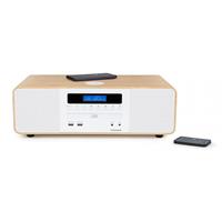 APARELHAGEM MICRO THOMSON MIC201IBT  (  50 W - Bluetooth - Entrada auxiliar 3.5 mm - USB  - Castanho / Branco   )