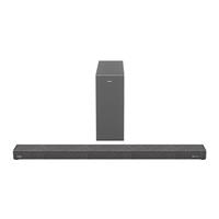 SOUND BAR HAIER SP.SLM-HDMI-HSD210K6  (  2.1  - 120 W - Bluetooth - Entrada ótica - HDMI - USB - Entrada auxiliar   )