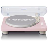 GIRA-DISCOS LENCO  LS50PK  (  2 x 1 W - 2 x RCA - USB  - Rosa   )
