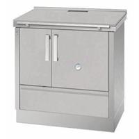 FOGÃO A LENHA ALPIS AQUILAEDINOX  (  8,3 Kw - 140 Kg  - 93 cm  )