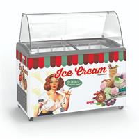 ARCA HORIZONTAL DE GELADOS TENSAI GTCV400GIDECO1  (  Tradicional  - Branco  - 391 Litros  )