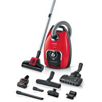 ASPIRADOR COM SACO BOSCH BGB8PET0L  (  890 W - 15 metros - Vermelho   )