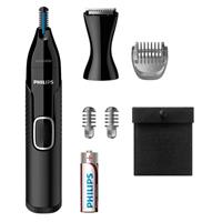 APAR.NASAL PHILIPS S.5000   -NT5650/16  (  Pilha  - Preto  - Lâminas em aço inoxidável - Pega e manusea...  )