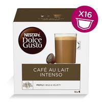 CÁPSULAS DE CAFÉ DOLCE GUSTO CAFE AU LAIT INTENSO  (  48 Cápsulas  - Descubra o NESCAFÉ Dolce Gusto Café au Lait I...  )