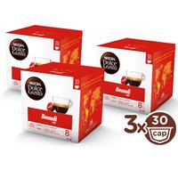 CÁPSULAS DE CAFÉ DOLCE GUST EXPRESSO BUONDI  (  90 Cápsulas  - Um blend rico e intenso de 3 continentes, sel...  )