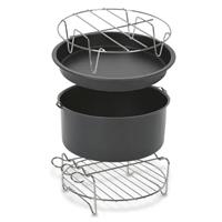 ACESSÓRIO MOULINEX XA112010  (  Silver  - Composto por: uma forma para bolos, uma forma para...  )
