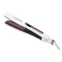 ALISADOR DE CABELO ROWENTA SF7510F0  (  Branco / Rosa  - Termostato digital com ecrã LCD - Alisador ...  )