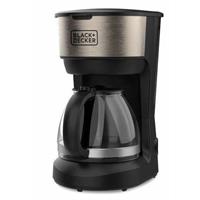 CAFETEIRA BLACK+DECKER BXCO600E  (  600 W - 6 Chávenas - Preto   )