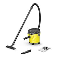 ASPIRADOR SEM SACO KARCHER KWD1WV12/2/18  (  1000 W - 12 L  - Amarelo   )