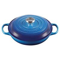 CAÇAROLA LE CREUSET AZURE  (  30 cm - Ferro fundido esmaltado  - 3,5 Litros  )