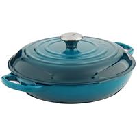 CAÇAROLA LE CREUSET DEEPTEAL  (  30 cm - Ferro fundido esmaltado  - 3,5 Litros  )