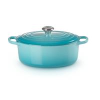 CAÇAROLA LE CREUSET CARIBE  (  29 cm - Ferro fundido esmaltado  - 4,7 Litros  )