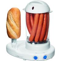 MÁQUINA CACHORROS QUENTES CLATRONIC HDM3420EK  (  380 W - Branco  - Máquina da Hot Dogs e cozer ovos - Suporte...  )