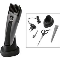 APARADOR DE CABELO CLATRONIC HSM R3313  (  Recarregável  - Silver  - Lâmina de aço inoxidável - Indicador LED de carga - Base de apoio   )